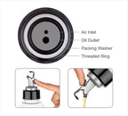 Leakproof Oil Dispenser Bottles with Pouring Spout (Pack of 2)