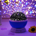 360° Rotating Galaxy Star Projector Night Lamp with USB Power
