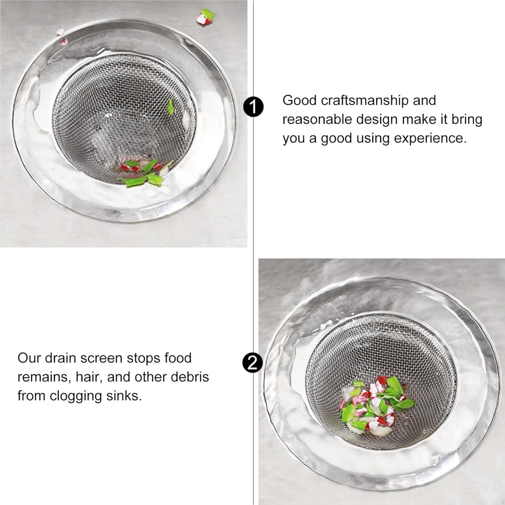 Premium Stainless Steel Sink Strainer – Kitchen Drain Filter