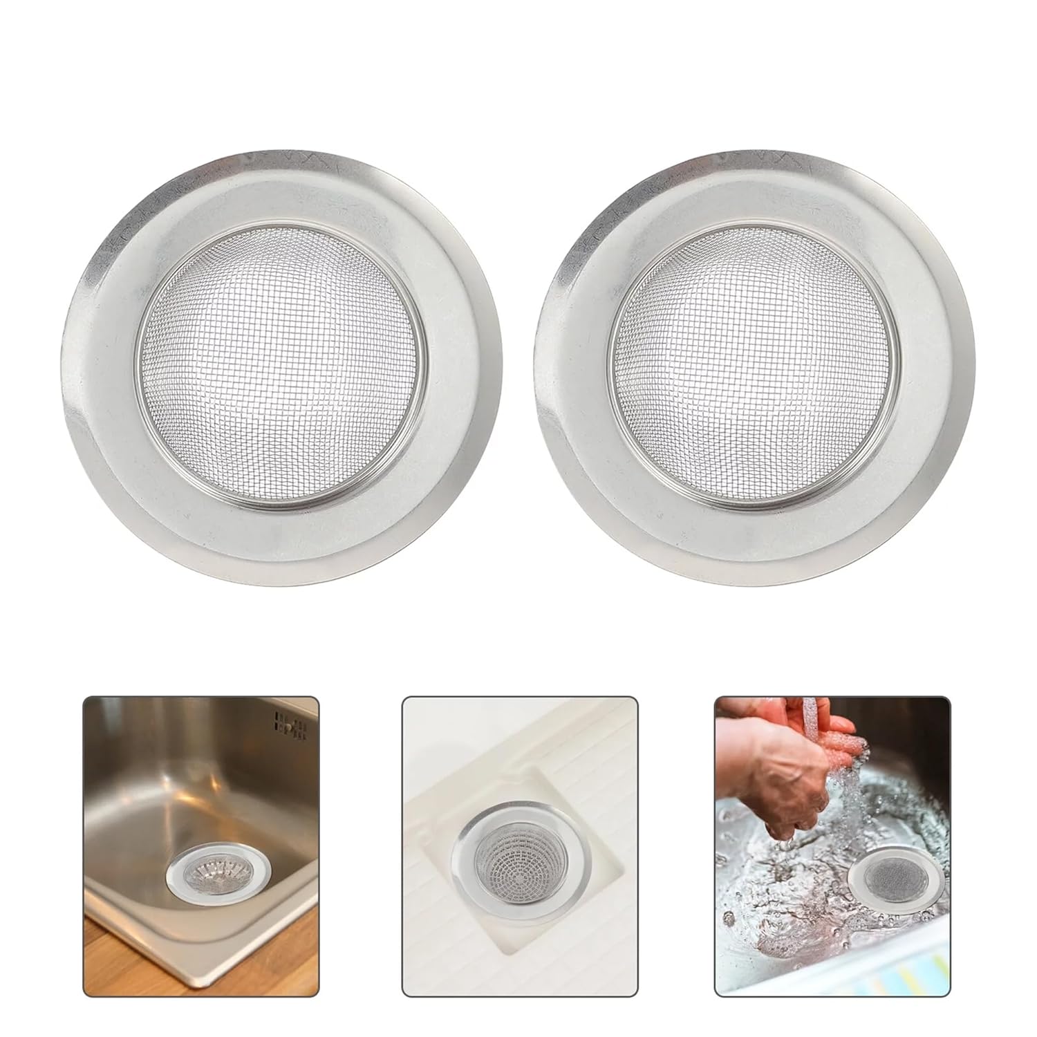Premium Stainless Steel Sink Strainer – Kitchen Drain Filter