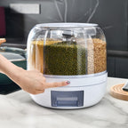 6 Grid Rotating Food Dispenser