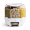 6 Grid Rotating Food Dispenser