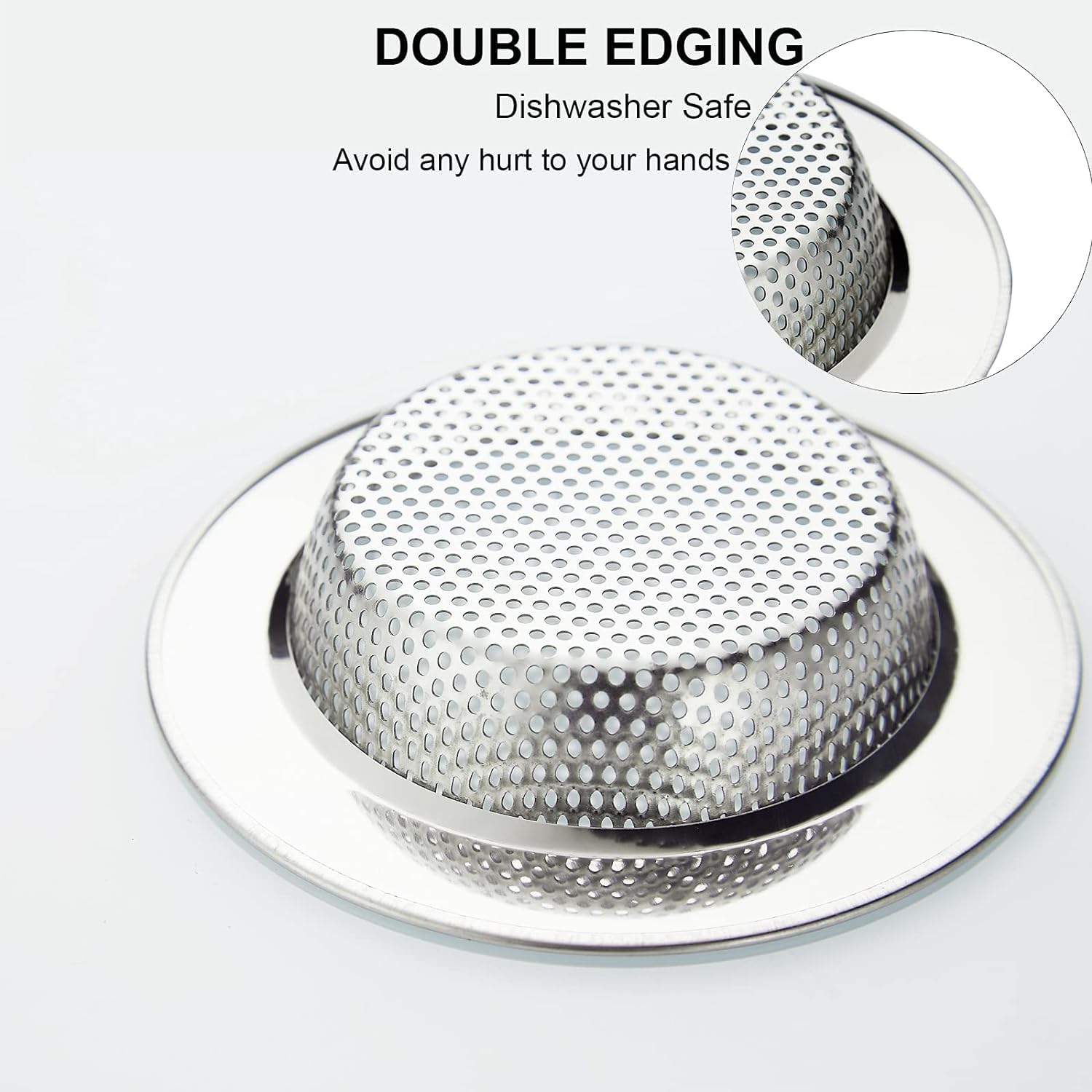 Premium Stainless Steel Sink Strainer – Kitchen Drain Filter