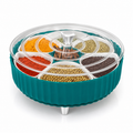 Premium 360° Revolving Masala Box, Kitchen Spice Organizer