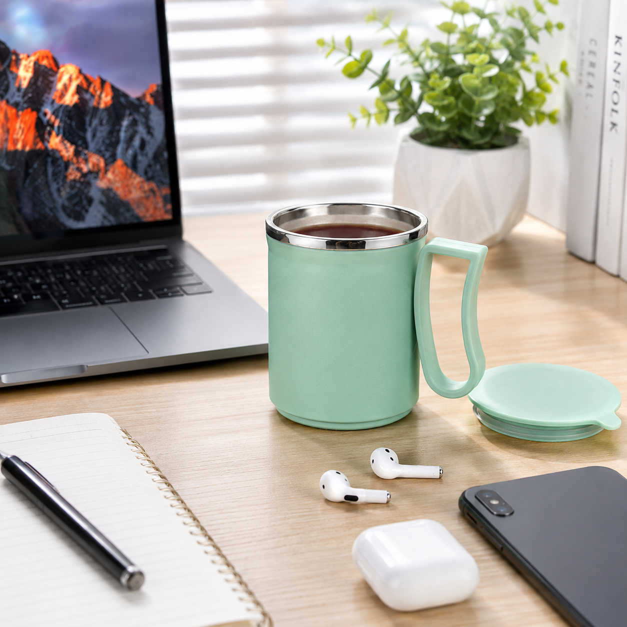 Premium Coffee Mug - 300ml (Pack of 2)