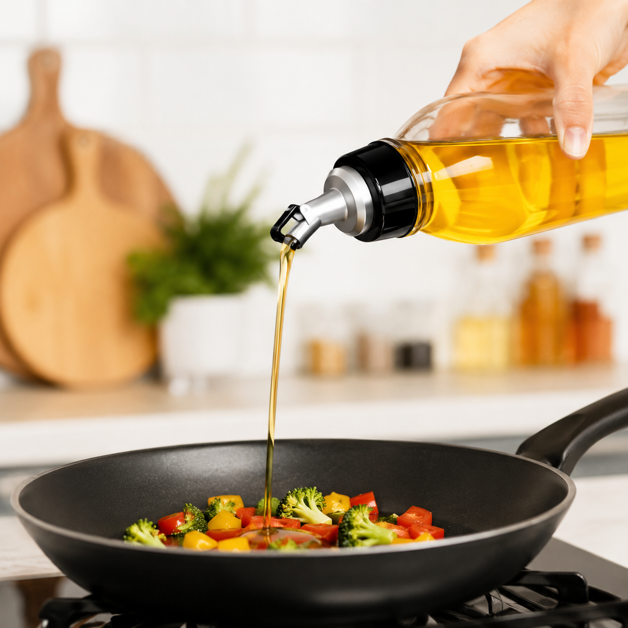 Leakproof Kitchen Oil Dispenser – 1000ml