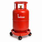 Gas Cylinder Trolley Plastic (Round) with Wheels