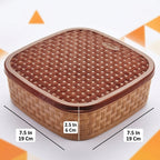7-in-1 Square Spice Jar & Masala Box Storage Set
