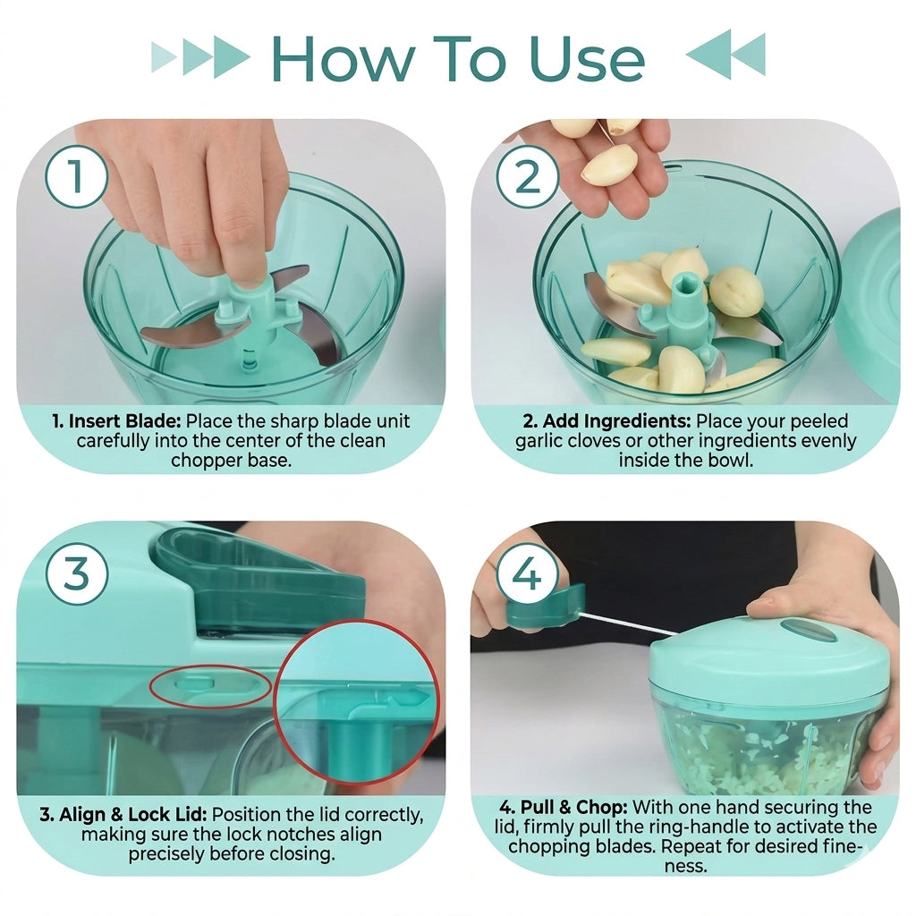 QuickCut Pro Vegetable & Fruit Chopper