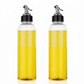 Leakproof Oil Dispenser Bottles with Pouring Spout (Pack of 2)